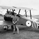 Barker with his Sopwith Camel in 1918 (Library and Archives of Canada)